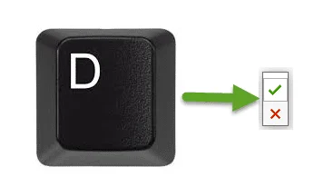 میانبر D-KEY در سالیدورکس میانبر D-KEY در سالیدورکس